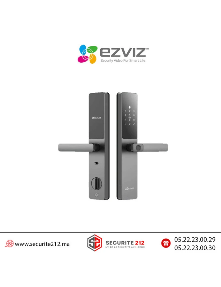 SERRURE CONNECTEE WI-FI EZVIZ AVEC CAMERA CS-DL50FVS