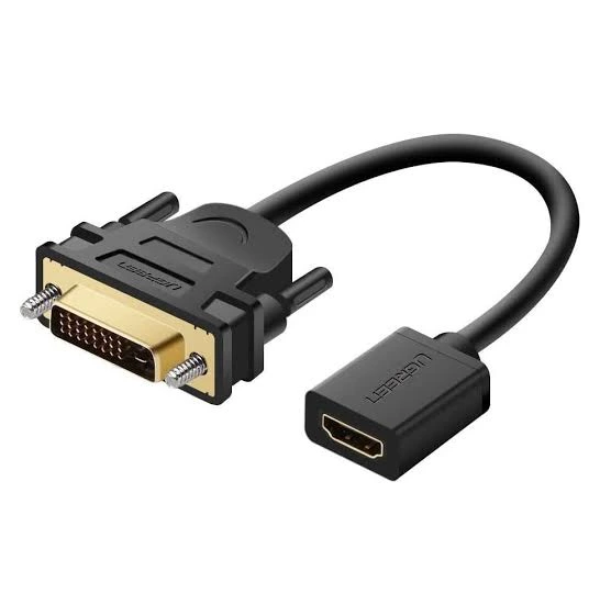 ADAPTATEUR UGREEN DVI MALE TO HDMI FEMALE