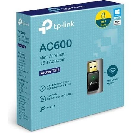 ADAPTATEUR USB TP-LINK WIFI BI-BANDE AC600