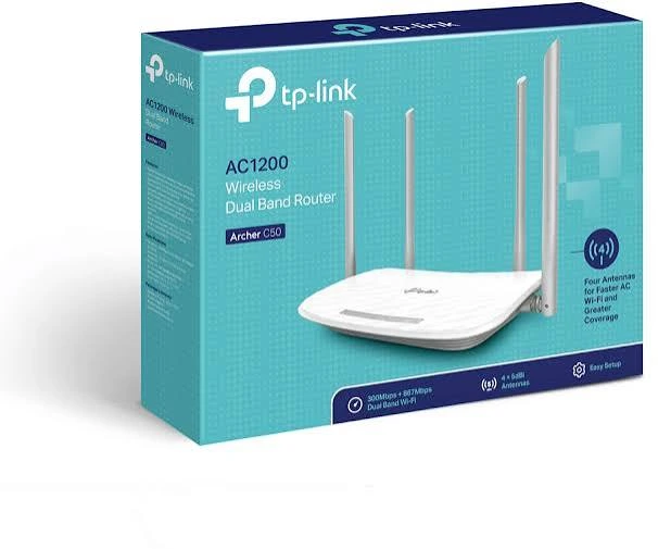TP-LINK ARCHER C50 AC1200 DUAL-BAND WIRELESS ROUTE