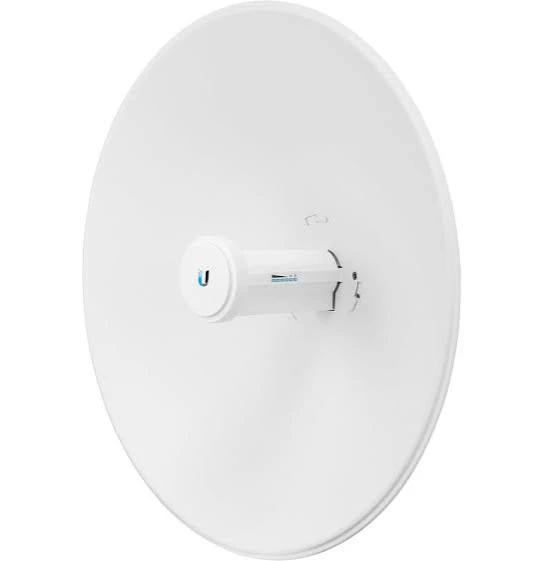 UBIQUITI POWERBEAM GEN2 HIGH-PERFORMANCE 5 GHZ POINT-TO-POINT (PTP) BRIDGE WITH INTEGRATED DISH REFLECTOR. PROVIDES UP TO 450+ MBPS DATA THROUGHPUT. IMPROVED RADIO DESIGN IMPROVED MOUNTING IMPROVED SURGE PROTECTION MANAGEMENT WIFI RADIO/UISP MOBILE APP AIROS 8